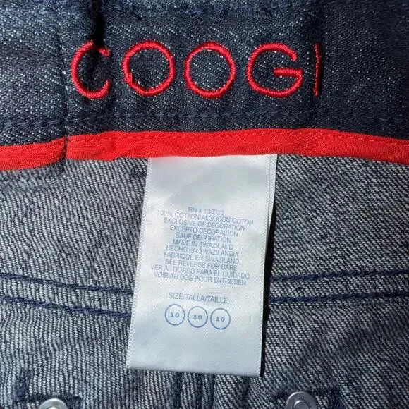 Y2K Coogi Dark Blue, Baggy, Boot Cut Jeans NWT- 10 - Picture 4 of 9